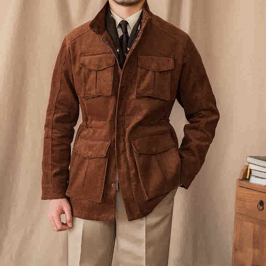 Corduroy Safari Jacket