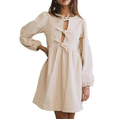 Long Sleeve Pocket Dress