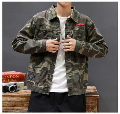 Camouflage Loose Men's Jacket