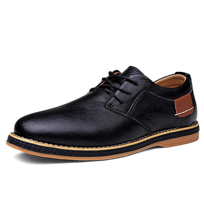 Leather British Style Shoes