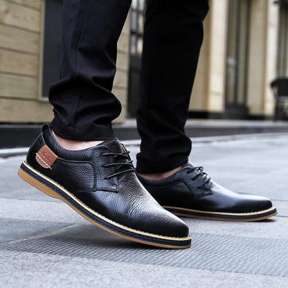 Leather British Style Shoes