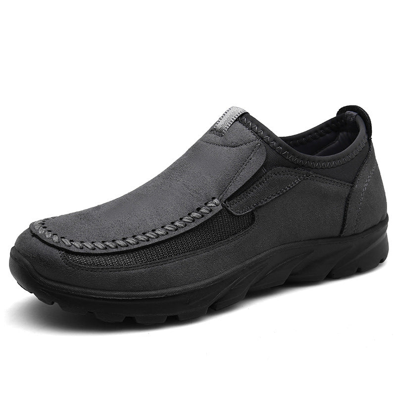 StrideMax Youth Men's Casual Leather Shoes