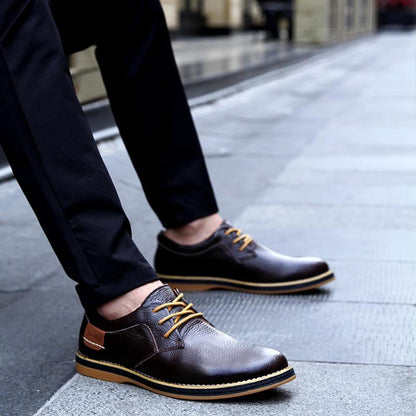 Leather British Style Shoes