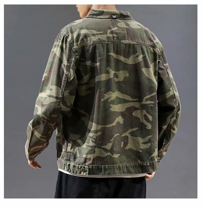 Camouflage Loose Men's Jacket