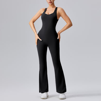 Backless Sleeveless Jumpsuit Women