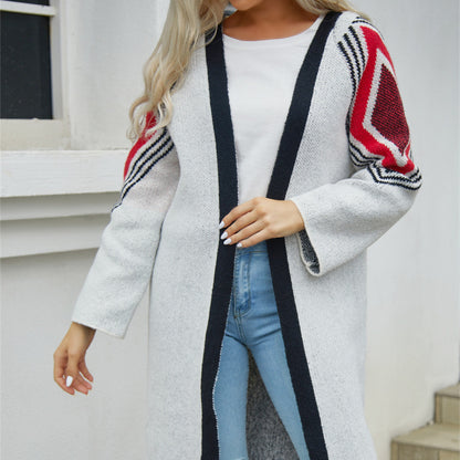 Simple Tassel Sweaters Fashion Cardigan Coat