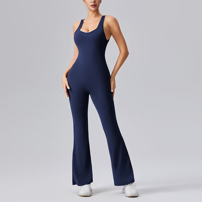 Backless Sleeveless Jumpsuit Women