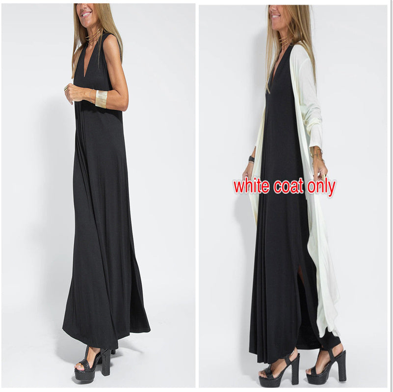 Long Cardigan Jacket Suit For Women