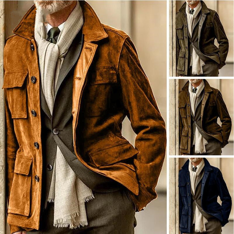 Premium Suede Casual Jacket