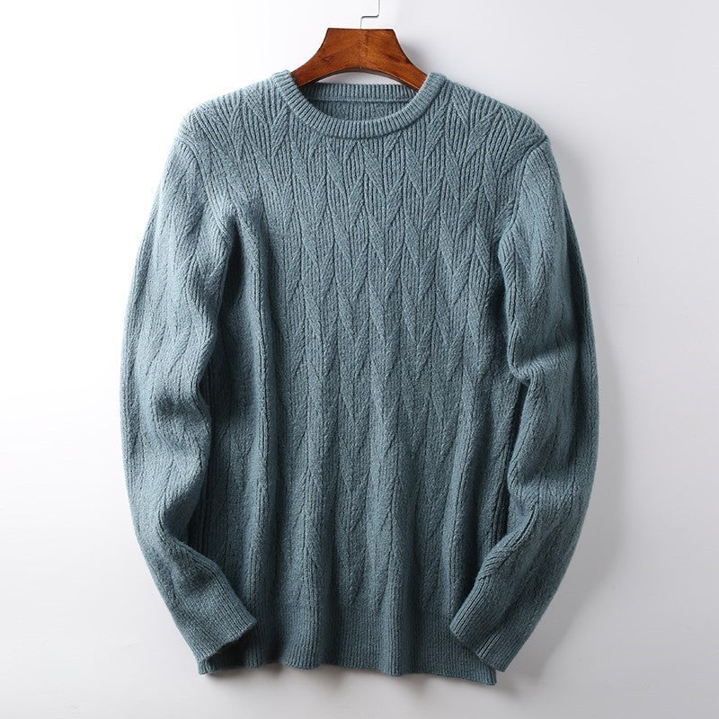 Round Neck All-Match Knit Sweater for Men's And Women's