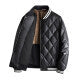 Leather Coat Trendy Baseball Jacket