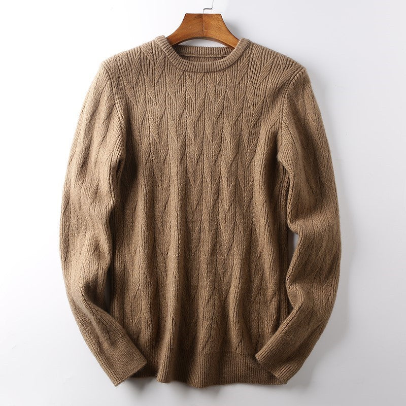 Round Neck All-Match Knit Sweater for Men's And Women's