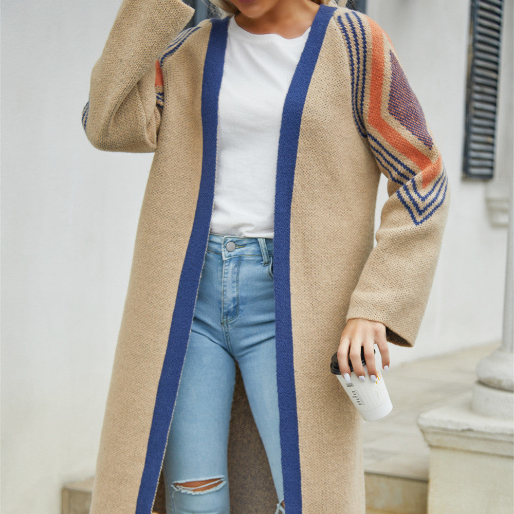 Simple Tassel Sweaters Fashion Cardigan Coat