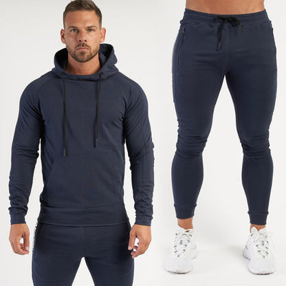 Outdoor Casual Hooded Jacket & Sports Suit