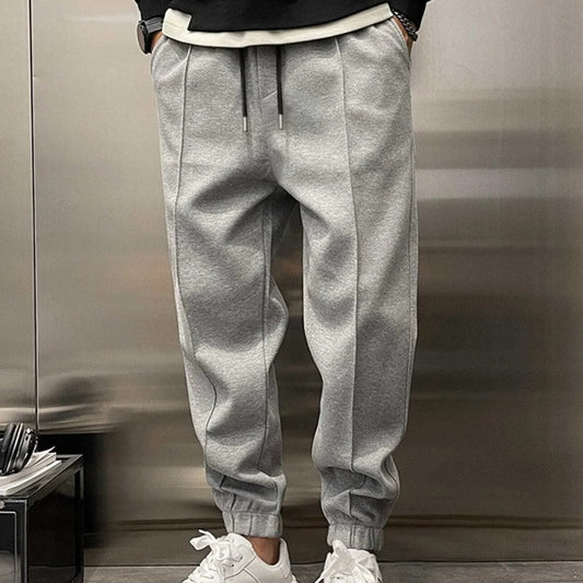 Thicken Ankle-tied Drawstring Leisure Sweatpants