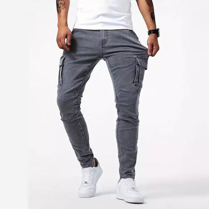 Casual Multi-Pocket Workwear Pants