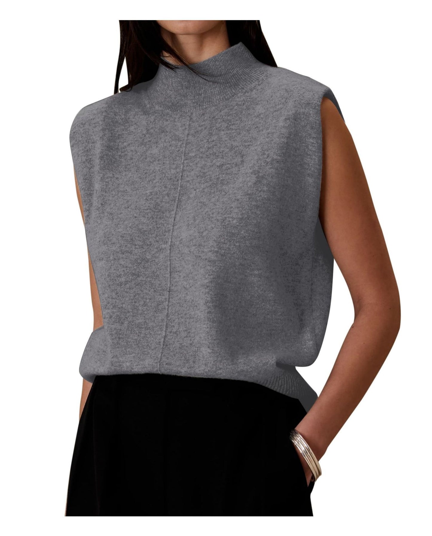 Sleek Knit Vest