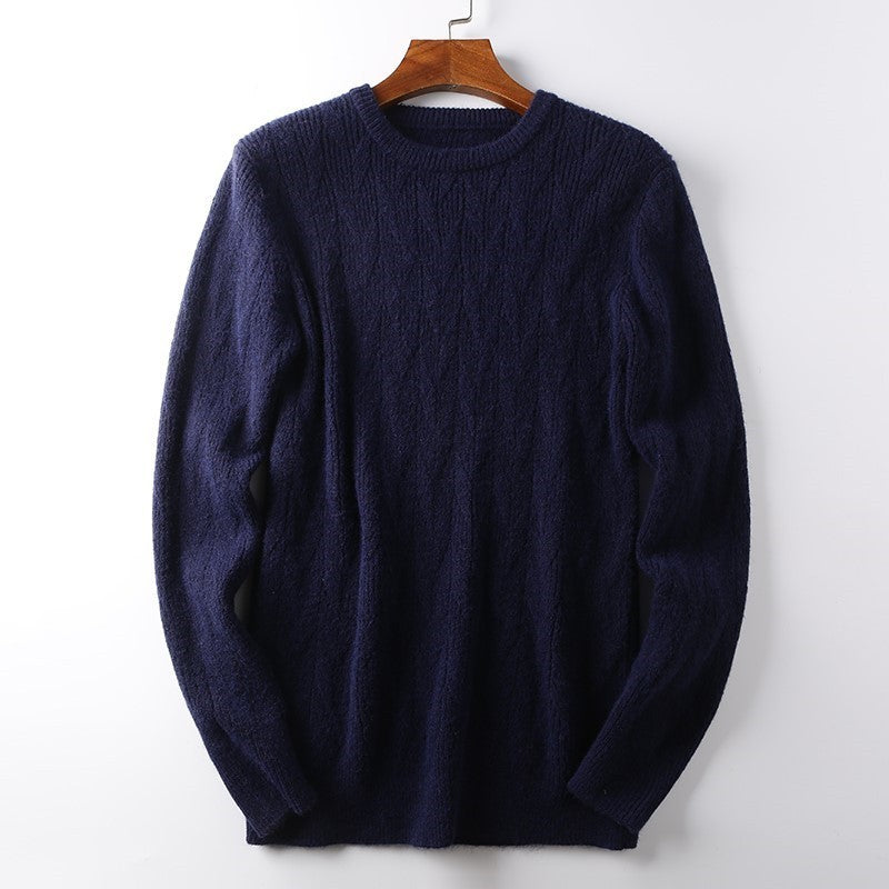 Round Neck All-Match Knit Sweater for Men's And Women's