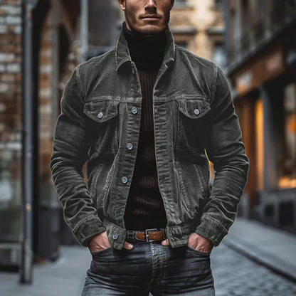 Men's Corduroy Casual Jacket