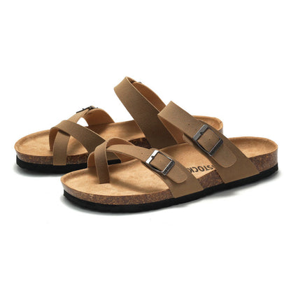 Trendy Cork Sandals – Outdoor & Casual Wear