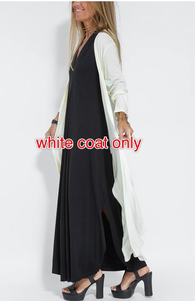 Long Cardigan Jacket Suit For Women