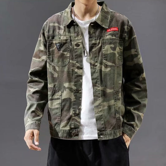 Camouflage Loose Men's Jacket