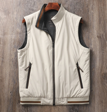 Double-sided Vest  Sleeveless Jacket