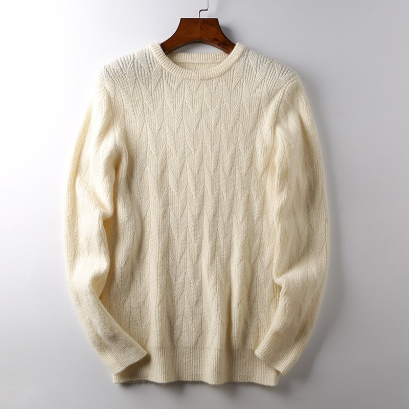 Round Neck All-Match Knit Sweater for Men's And Women's